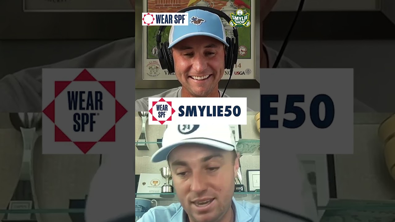 Here’s Justin Thomas - and the HIYA 🤴 @smyliekaufman10 - for WearSPF!