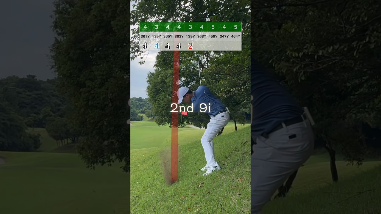 4H-6H 70台レフティのラウンド動画。#lefty#shots