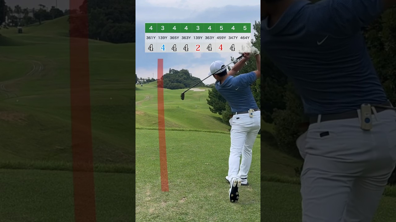 7H-9H 70台レフティのラウンド動画。#lefty#shots