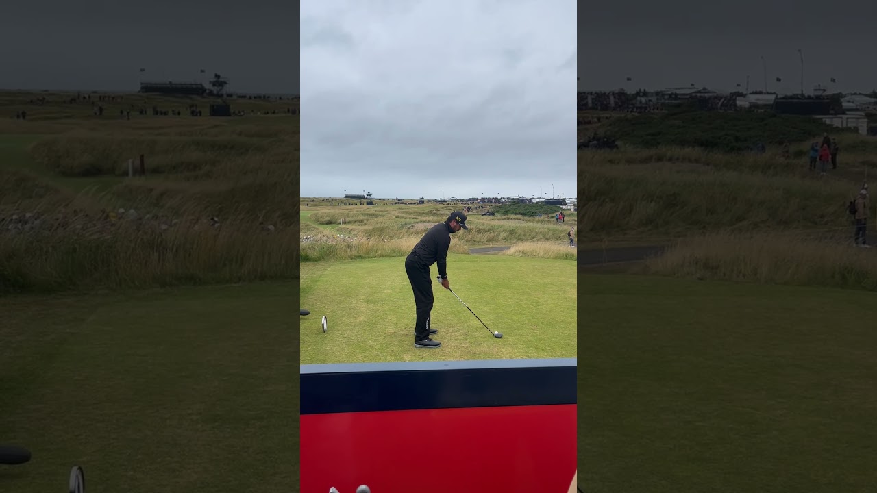 Jason Day on hole 13th at the open with 3wood #theopen #proplayer #golfswing