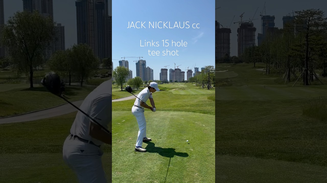 Qi10 driver / Jack nicklaus cc Links 15h tee shot #shotrs