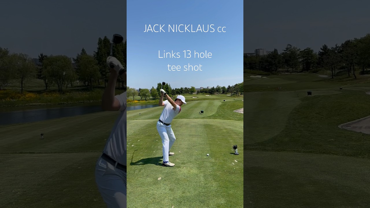 Qi10 3w / Jack nicklaus cc Links 13h tee shot #shotrs