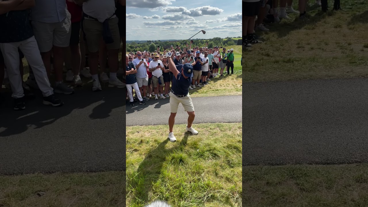 Bryson Dechambeau in trouble at #jcb #livgolf #pgatour #golf