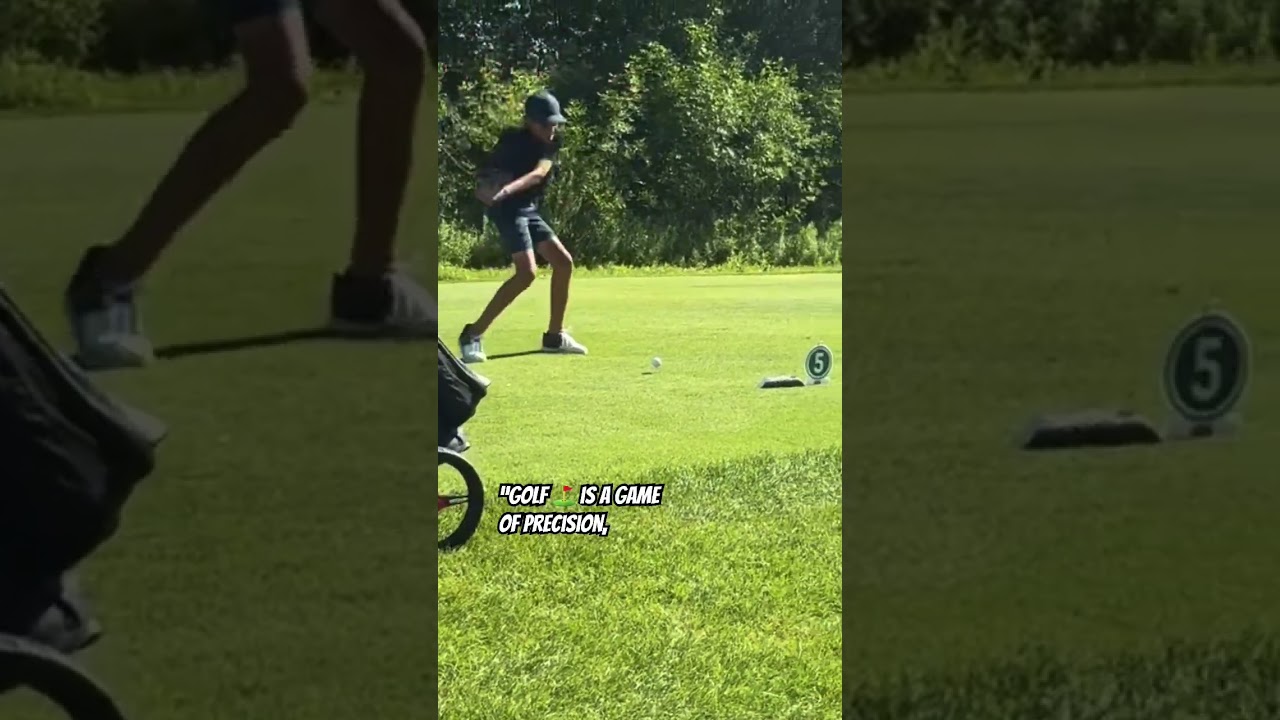 ⛳️ #Golf- the game of precision #golfswing #jacknicklaus #golfswing #golftechnique #golfskill