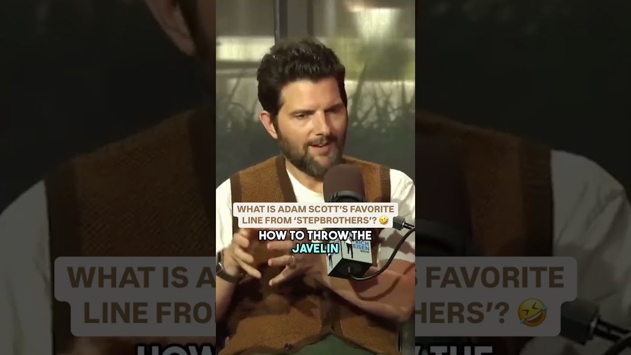 What Is Adam Scott's Favorite Line From 'Step Brothers'??