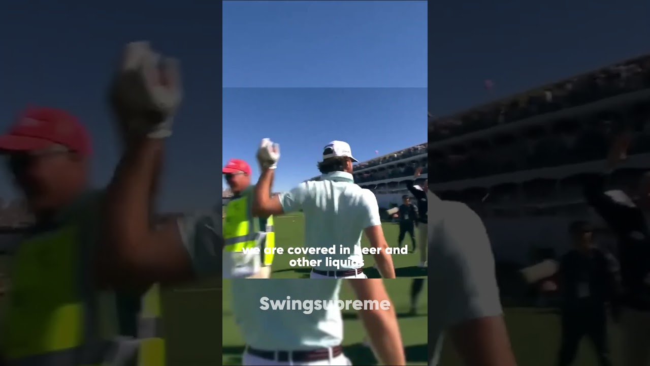 Insane Hole In One at the 16th! Watch the crowd reaction at the end!