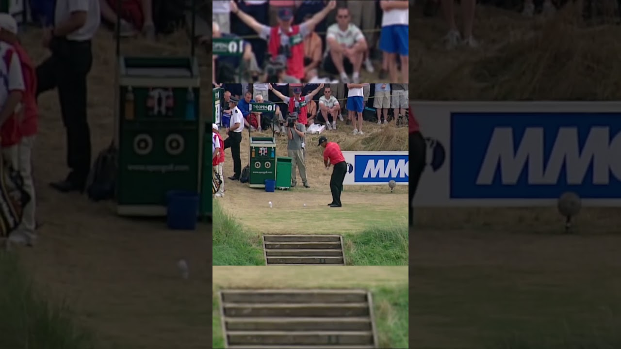 Watch Tiger hit insane stinger! #golf #golfswing #usa #golfer #us #pgatour #england