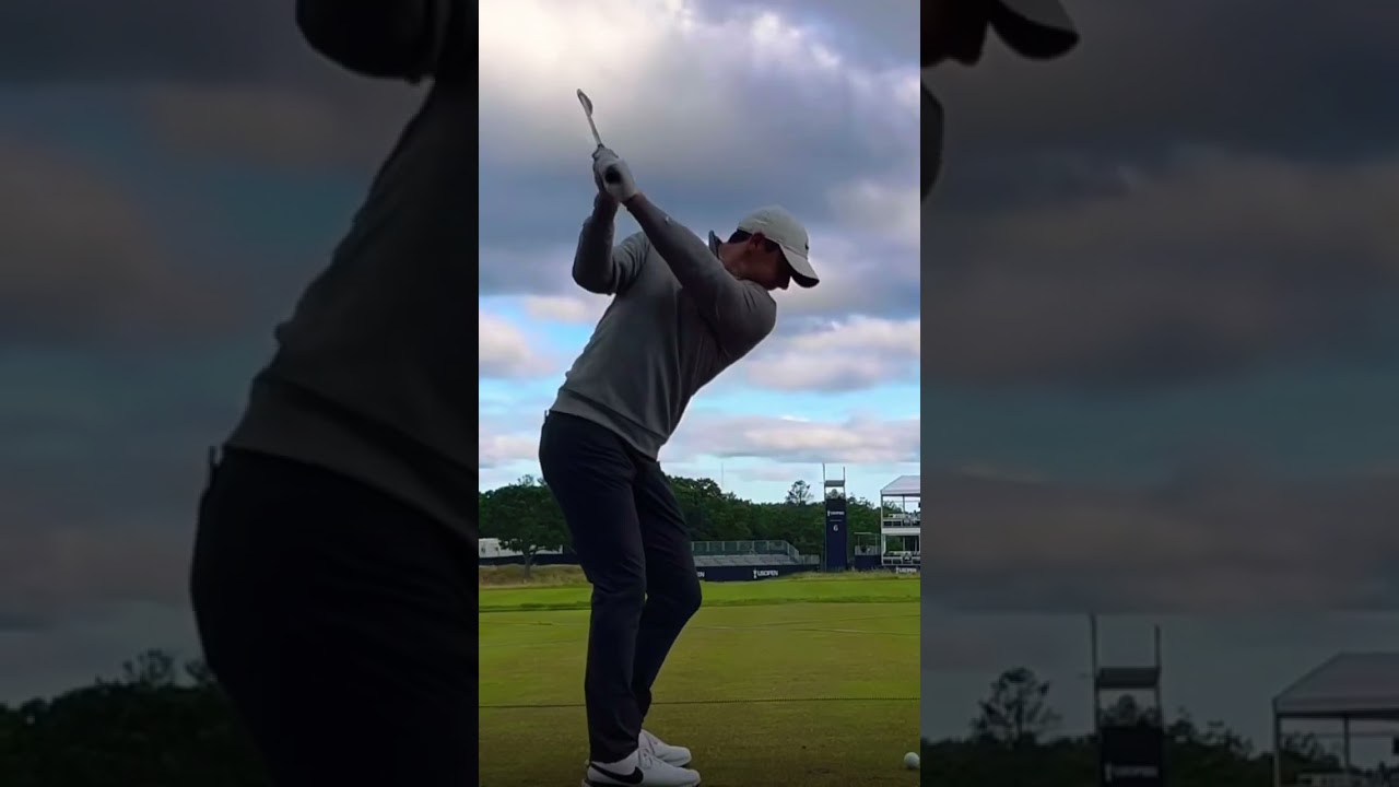 Rory McIlory Iron Swing