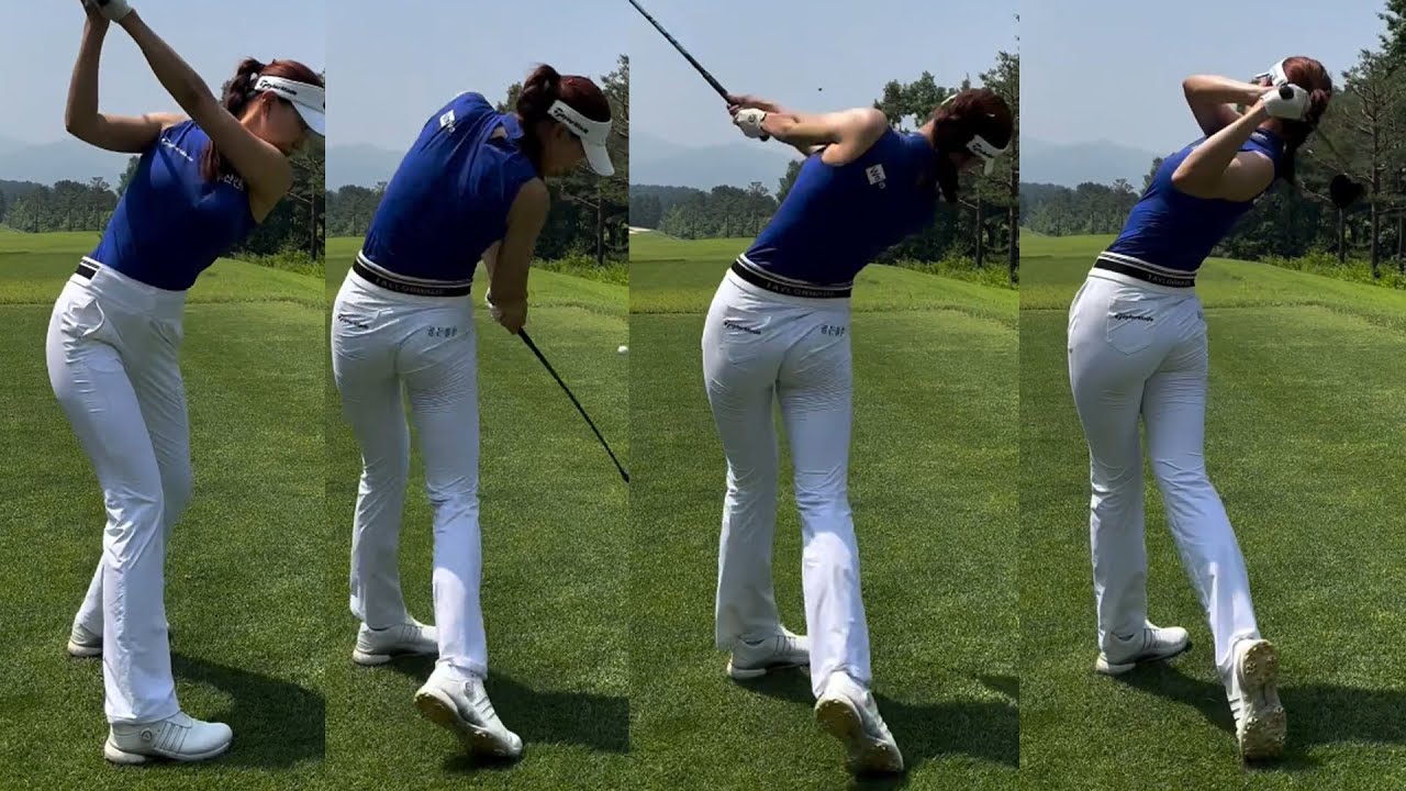 제가 알고있는 여성프로님중 스윙 정말 최고~  KLPGA 유현주 HYUNJU YOO 골프 컬렉션 | SWING VIETNAM