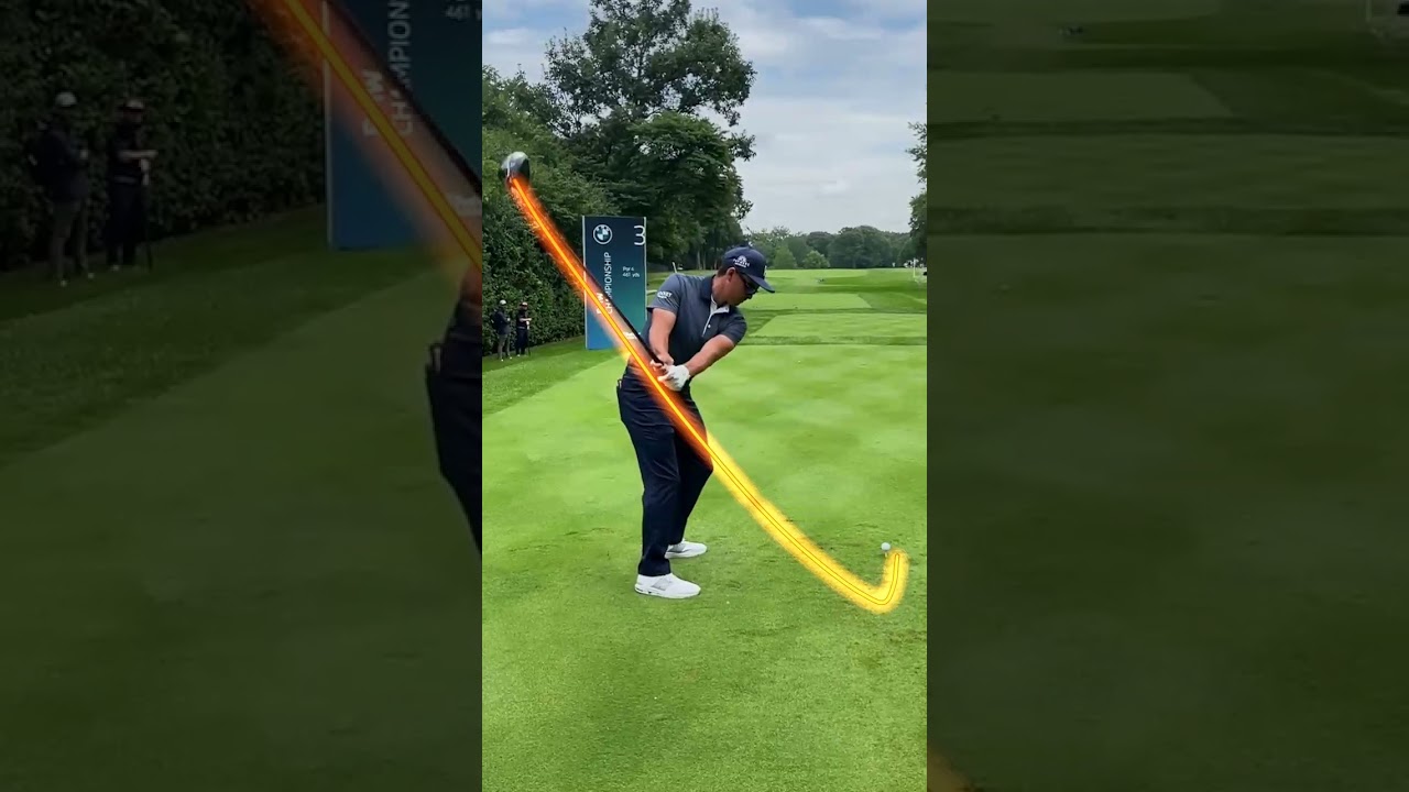 2024 PGA Nice Guy Rickie Fowler Awesome Swing Motion & Slow Motion