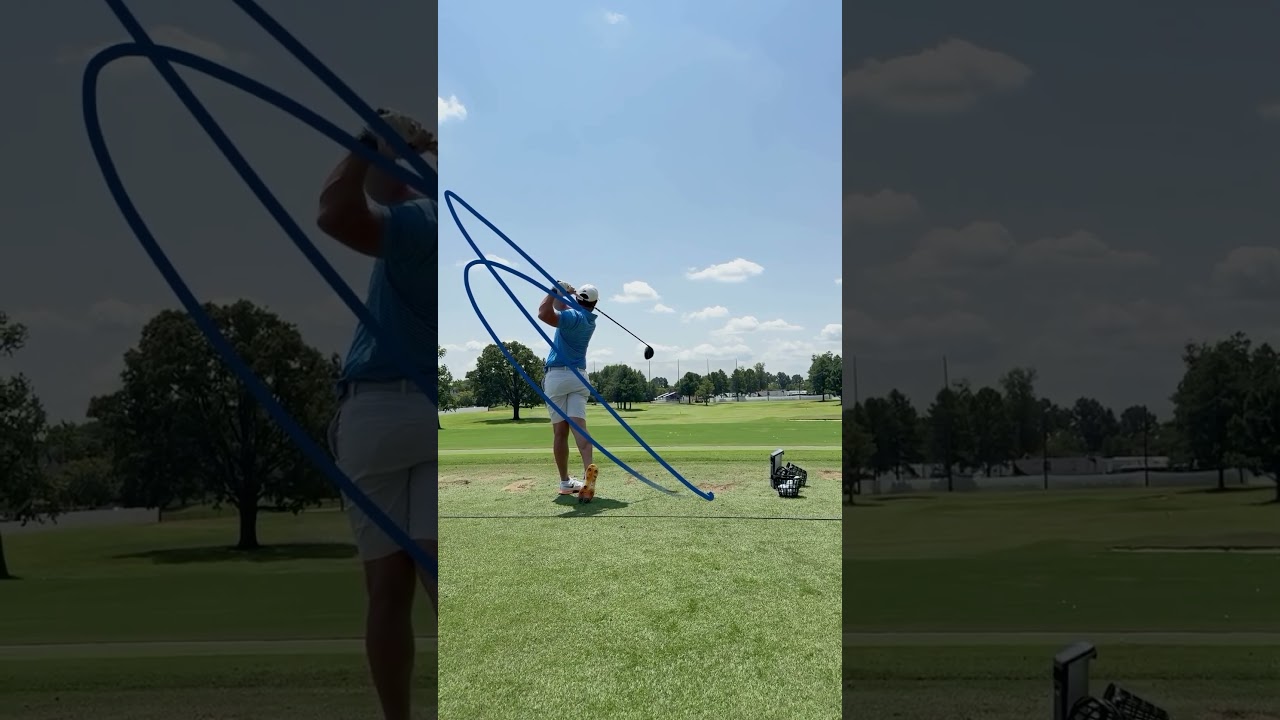 티샷 1위의 로리 맥길로이 슬로우 스윙