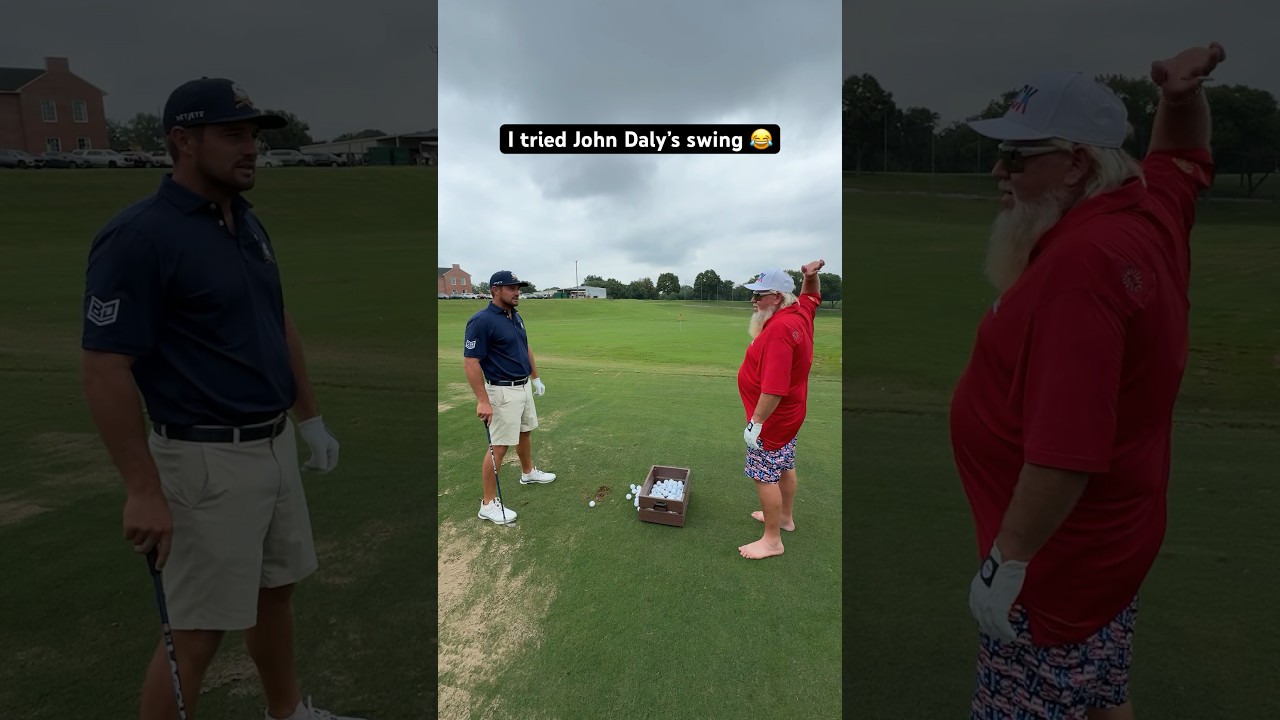 This swing works for one man only #golf