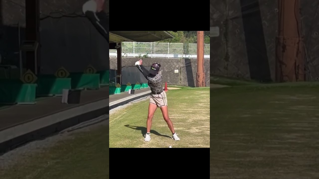 原英莉花 Erika Hara #golf #美しいスイング  #美スイング #ゴルフ