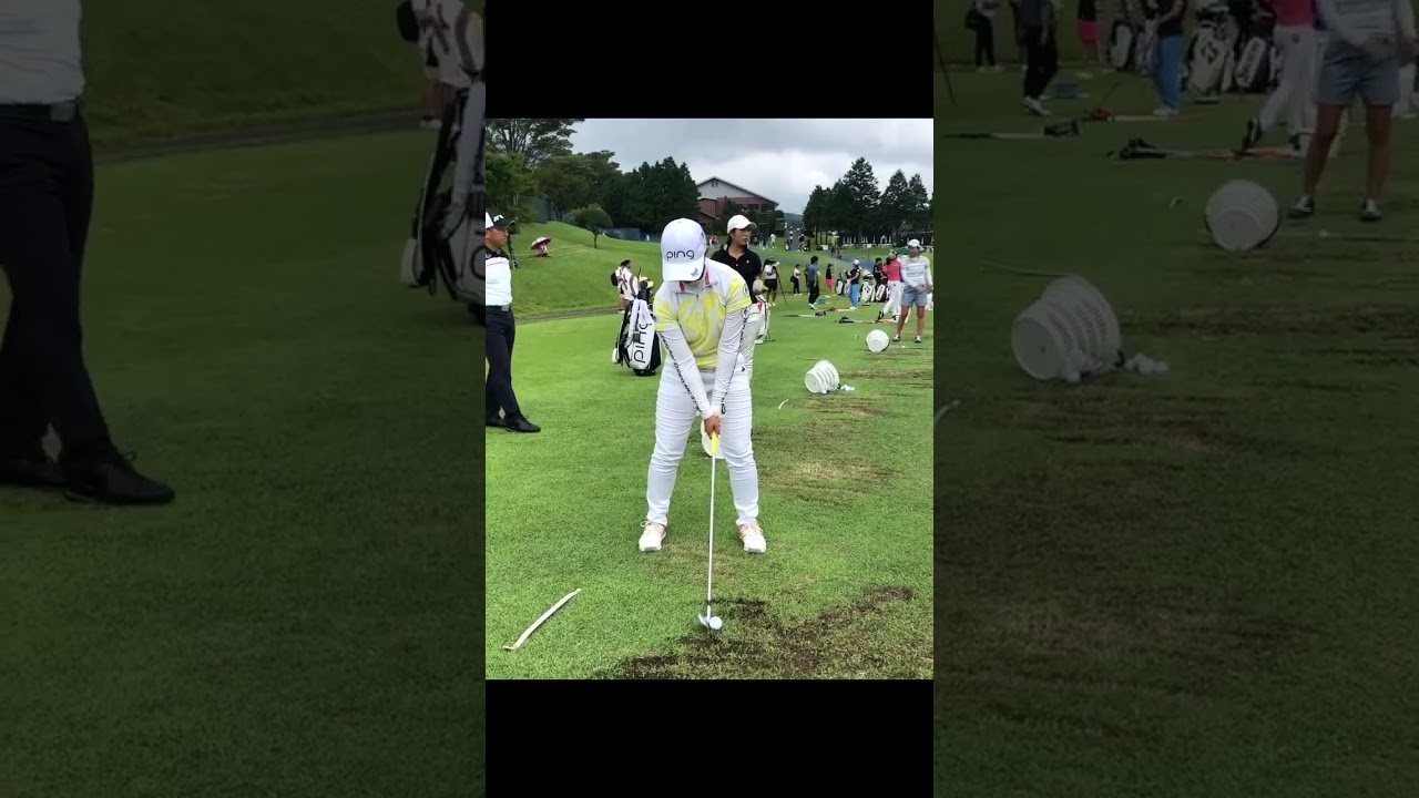 大出瑞月 Mizuki Oide #golf #golfswing #ゴルフ