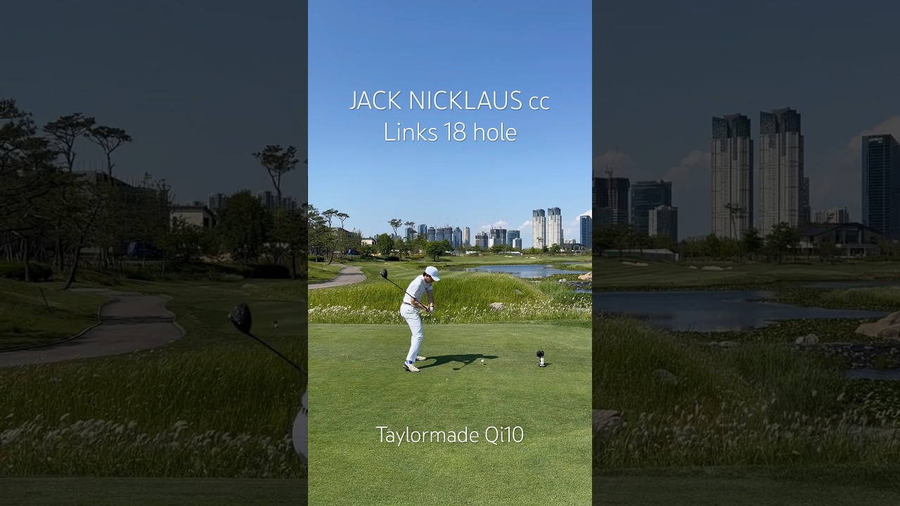 Qi10 driver / Jack nicklaus cc Links 18h tee shot #shotrs #킹갱골프