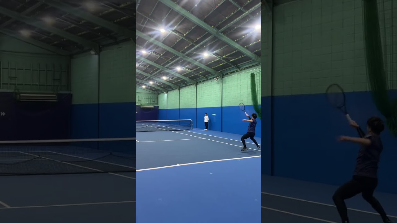 【ハイレベルな戦い】ロングラリーを制すのはどっちだ？？#shorts