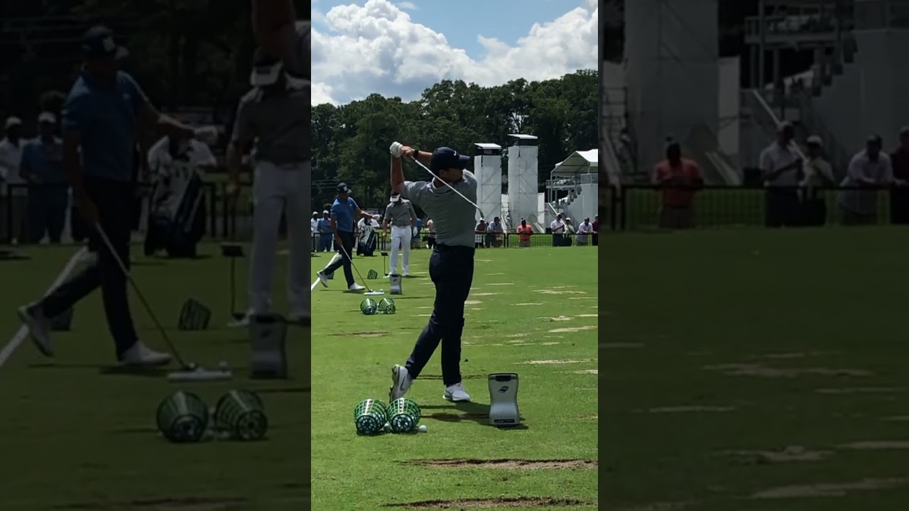 Rory McIlroy & Collin Morikawa - Iron Front View