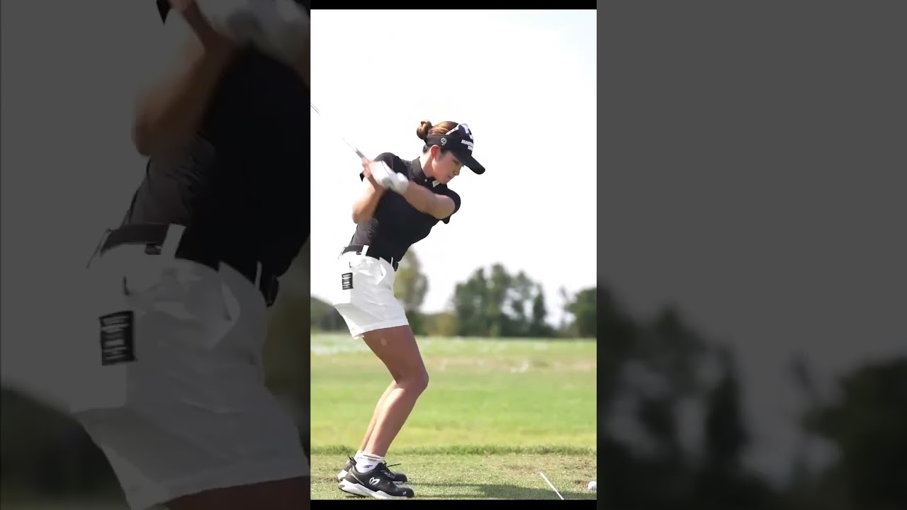 原英莉花 Erika Hara #golf #美しいスイング #美スイング #ゴルフ