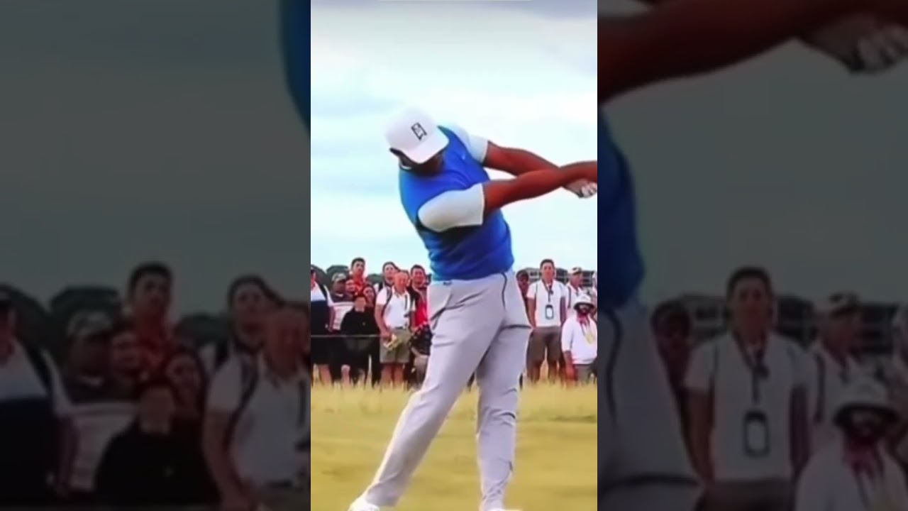 Tiger Woods Slow Motion Iron Swing