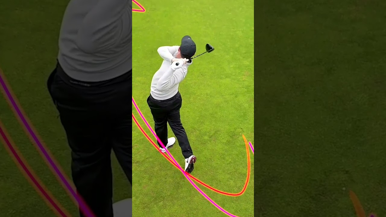 No.1 Power Hitter Rory Mcilroy Awesome Swing Motion & Slow Motion 2024