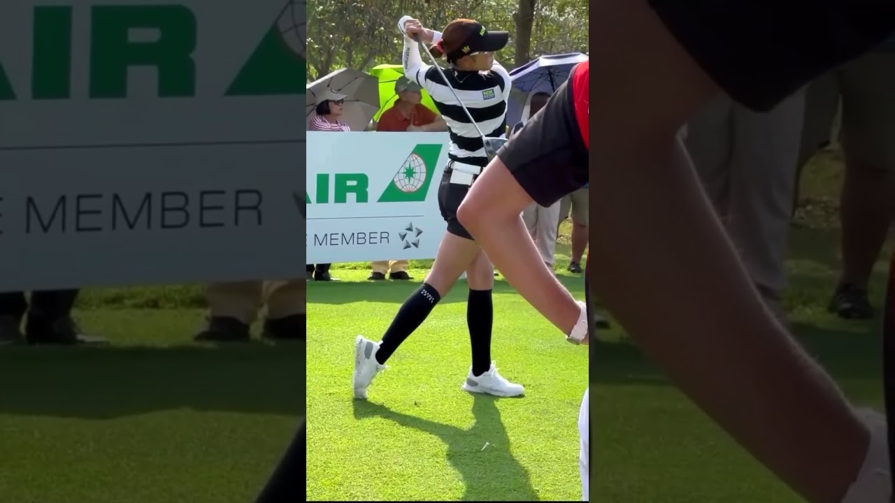 原英莉花 Erika Hara #golf #美しいスイング #美スイング #美スイング