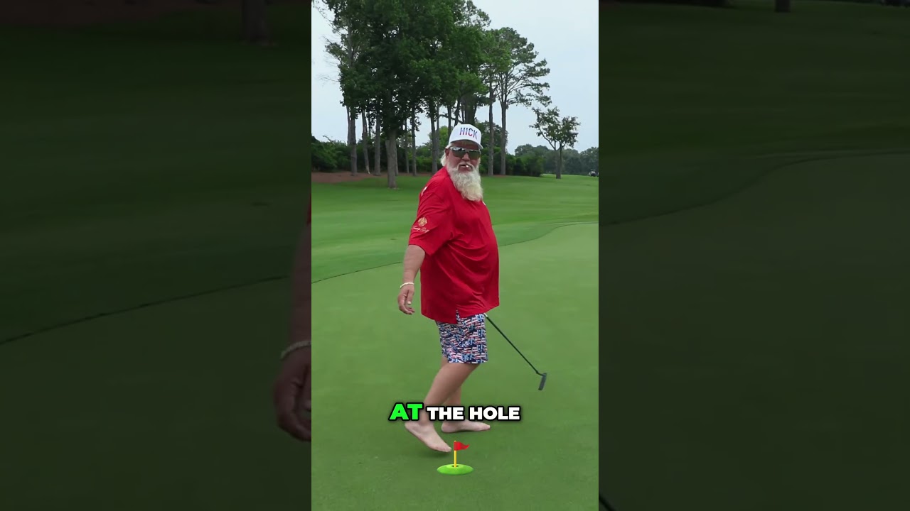 Incredible Golf Shot: John Daly & Bryson DeChambeau’s 264-Yard Precision! 🏌️‍♂️