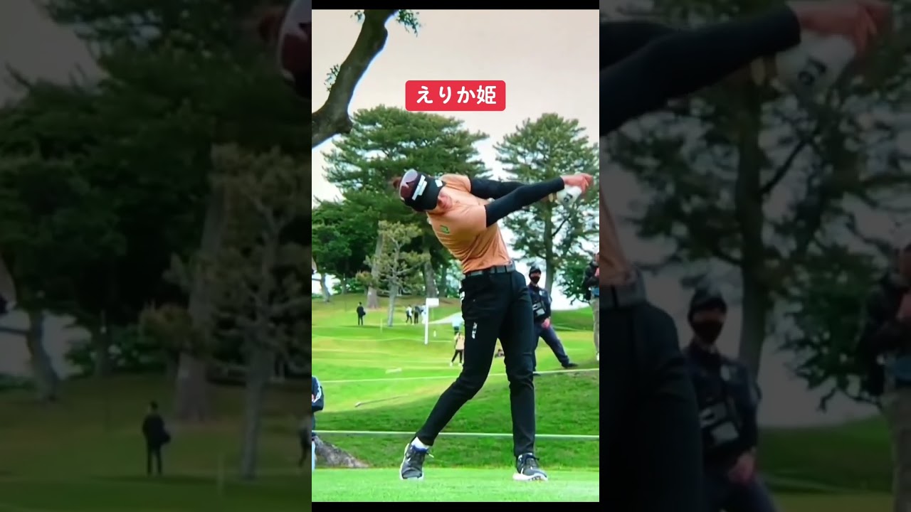 原英莉花 Erika Hara #golf #美しいスイング  #美スイング #ゴルフ