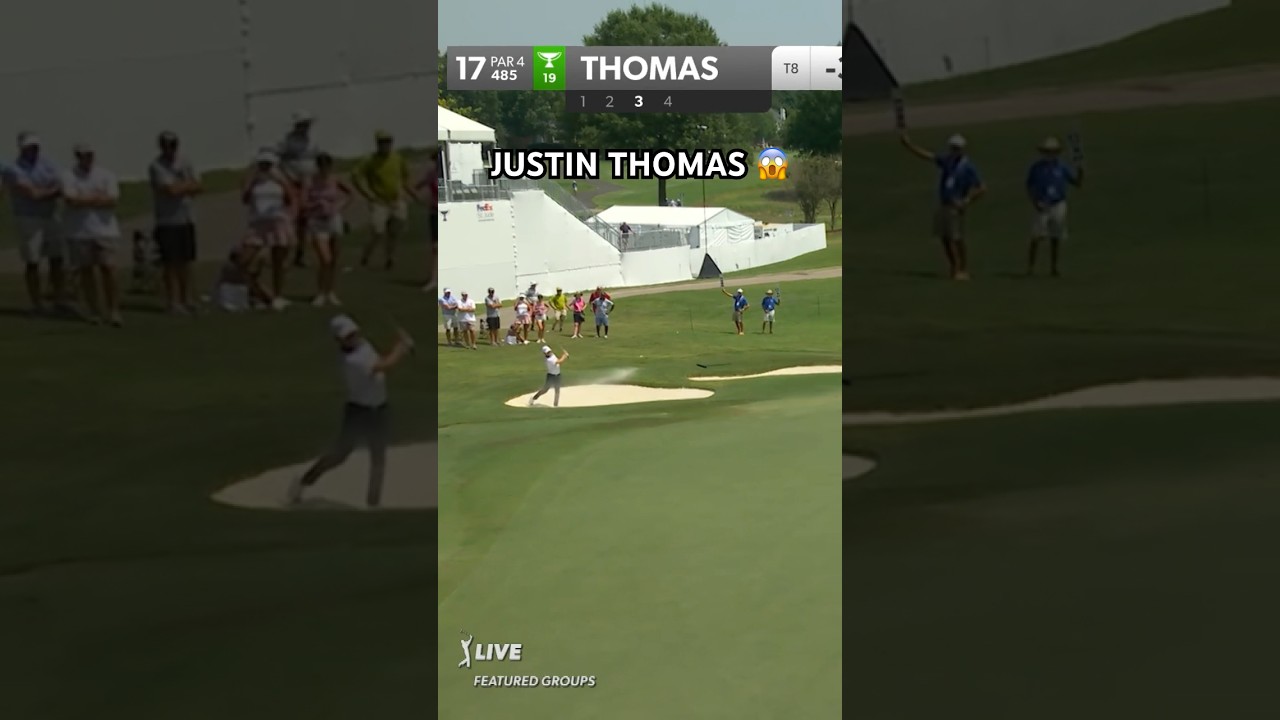 Serious skills from Justin Thomas 👏