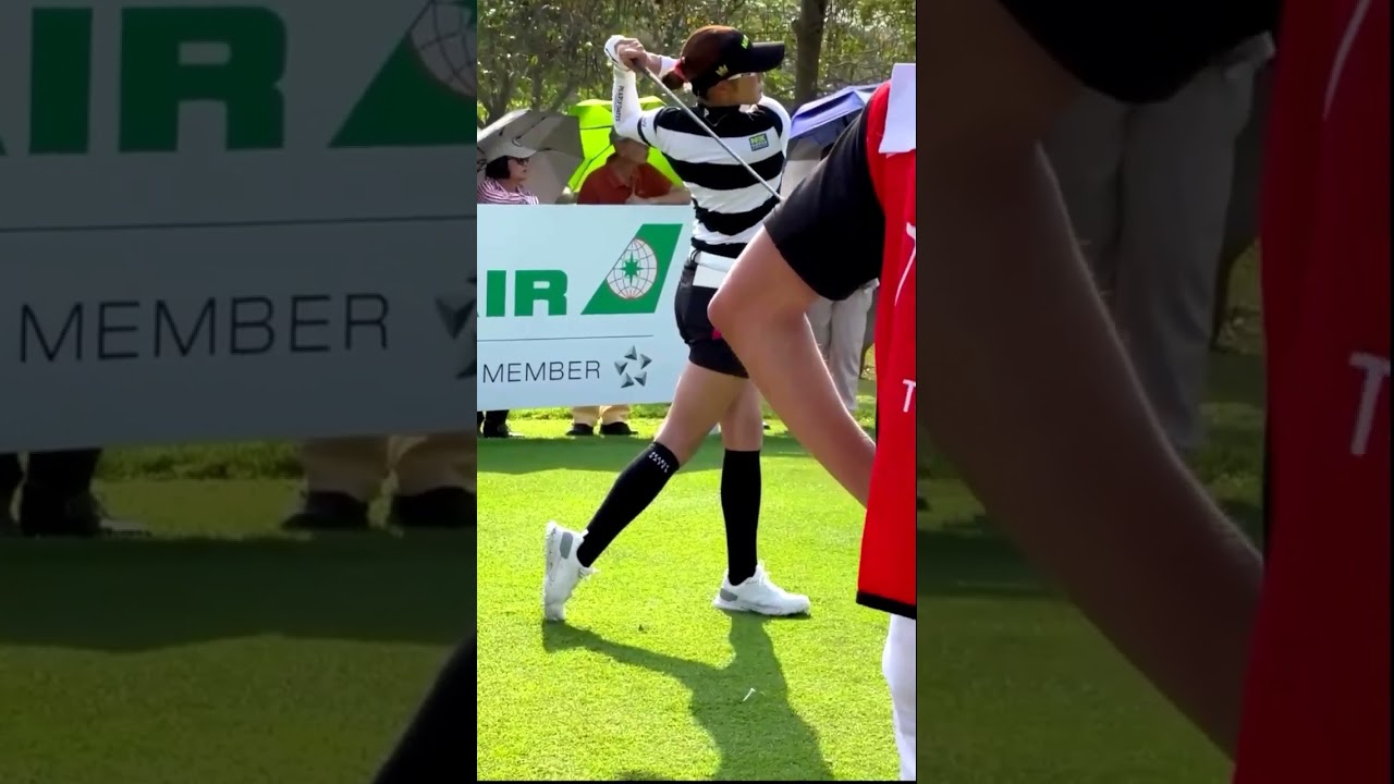 Erika Hara 原英莉花  #golf #スローモーション #slowmotion