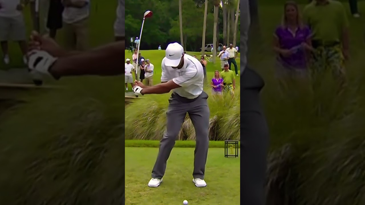 Tiger Woods Slow Motion Face On