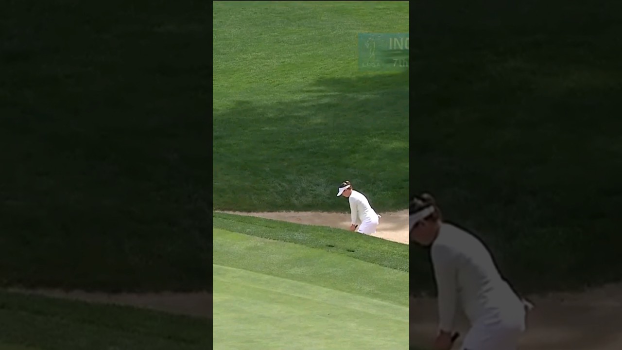 LPGA 벙커샷!  bunker shot!