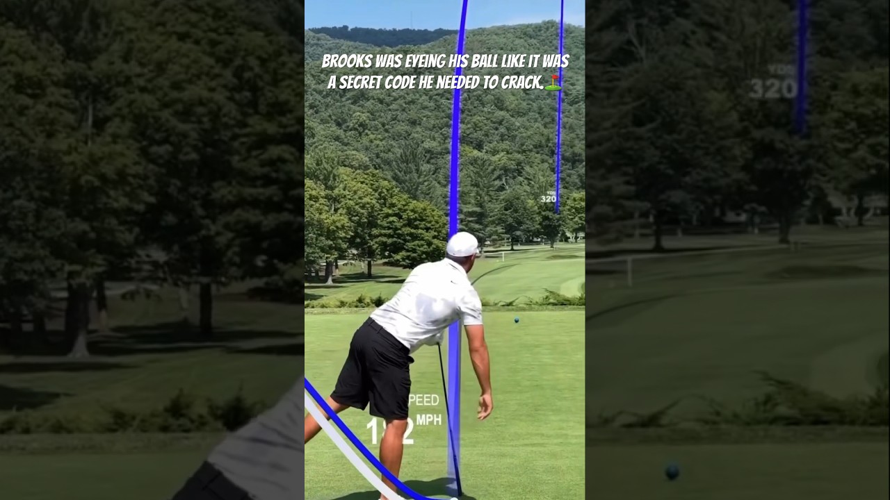 Brooks Koepka’s Explosive Drive 🔥⛳️. #golf #foryou #shorts