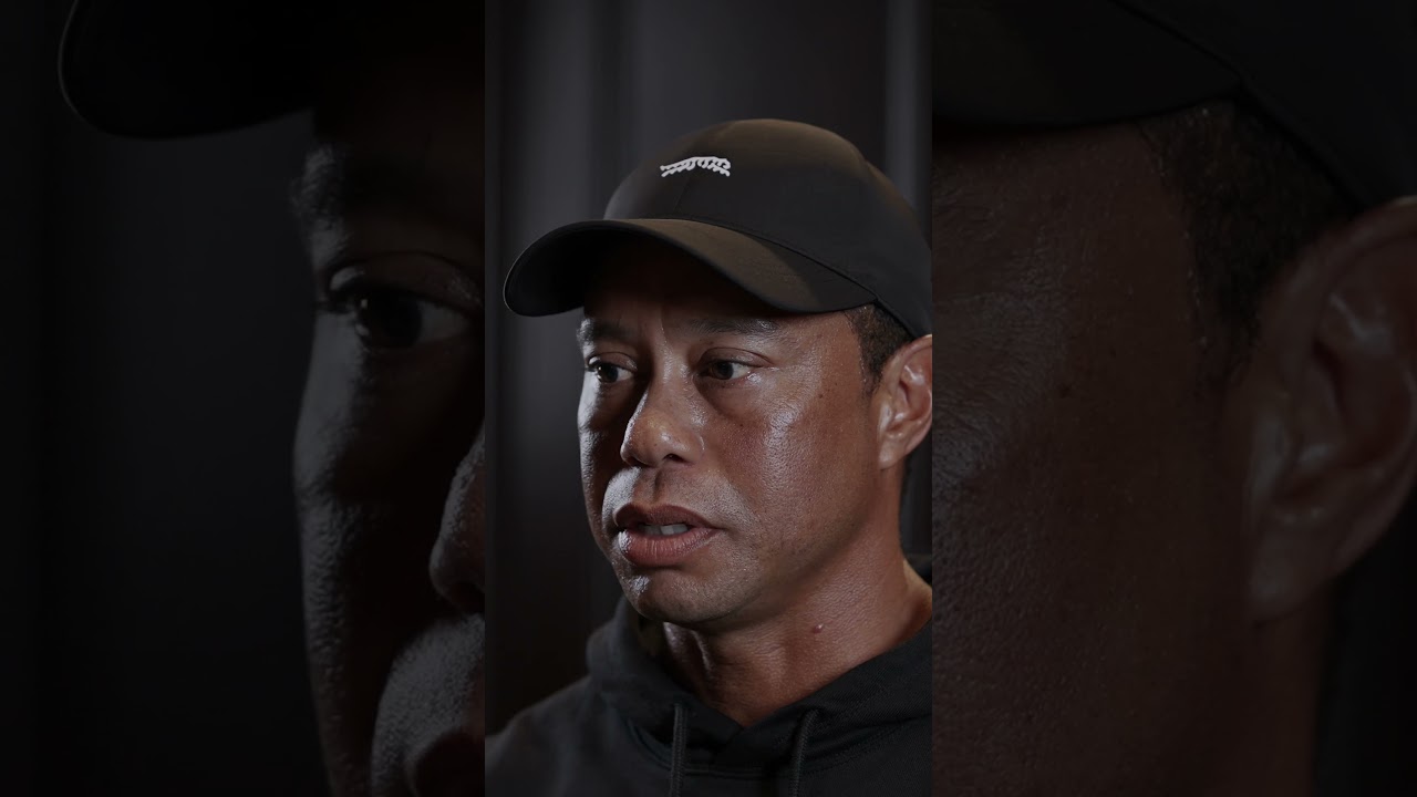 Tiger Woods on the perfect garment. #SunDayRed