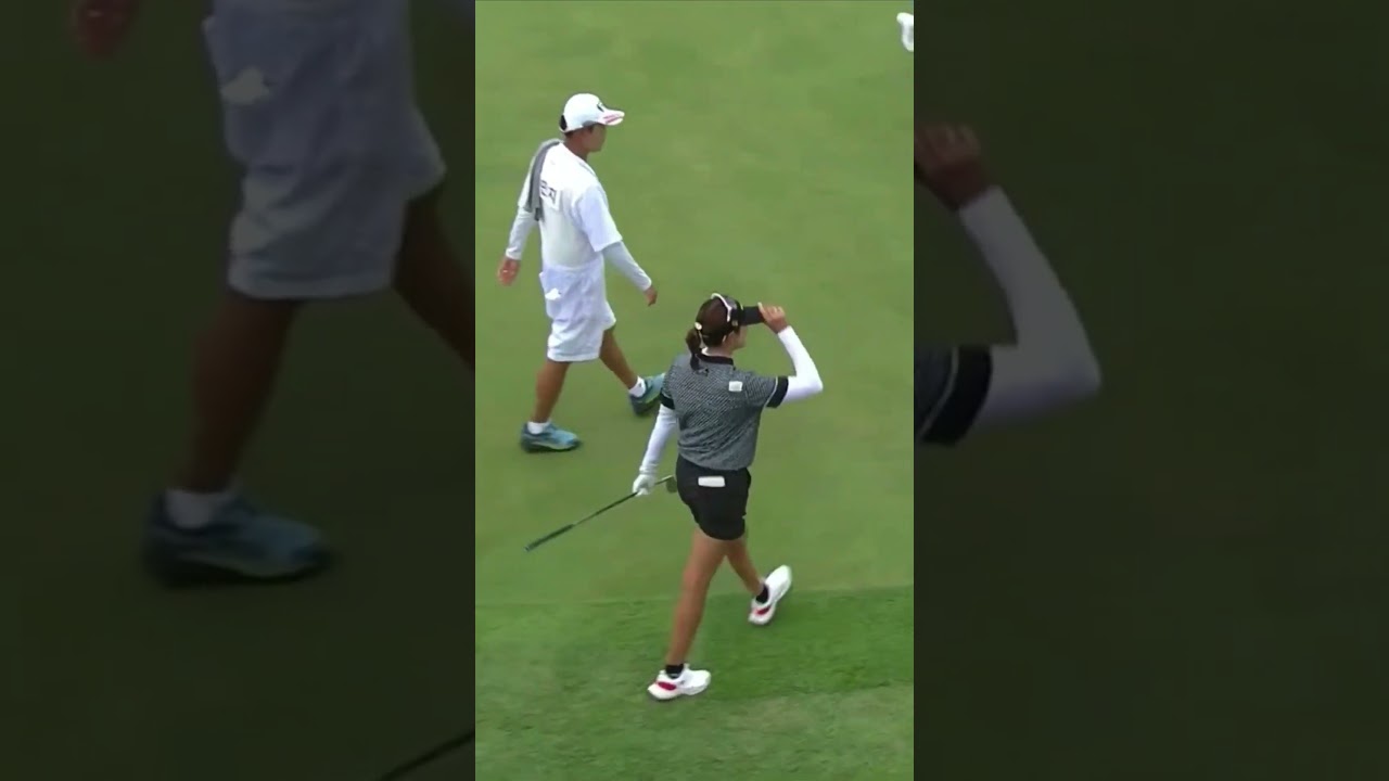 KLPGA ハンファクラシック【Go!Erika!!】#ゴルフ #女子ゴルフ #女子プロゴルフ #ハンファクラシック #原英莉花 #shorts