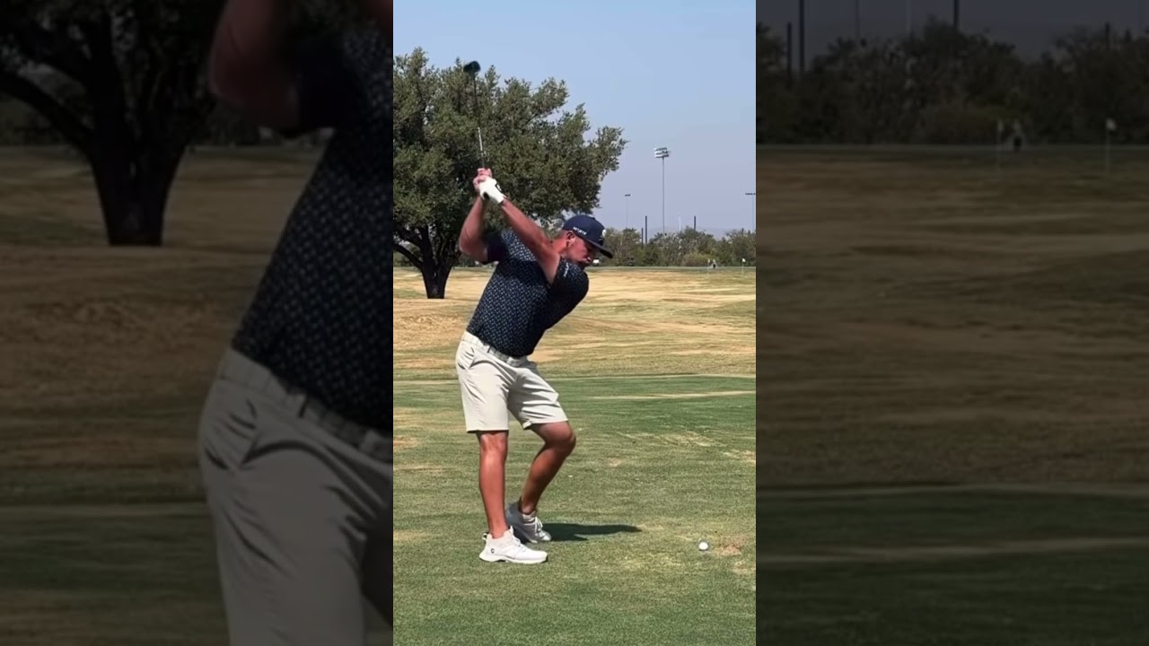 Bryson Dechambeau 3 Wood Swing Slow Motion