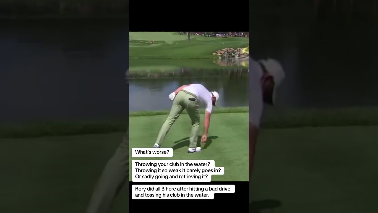 I wish I could afford to toss $800 in the water after a bad shot