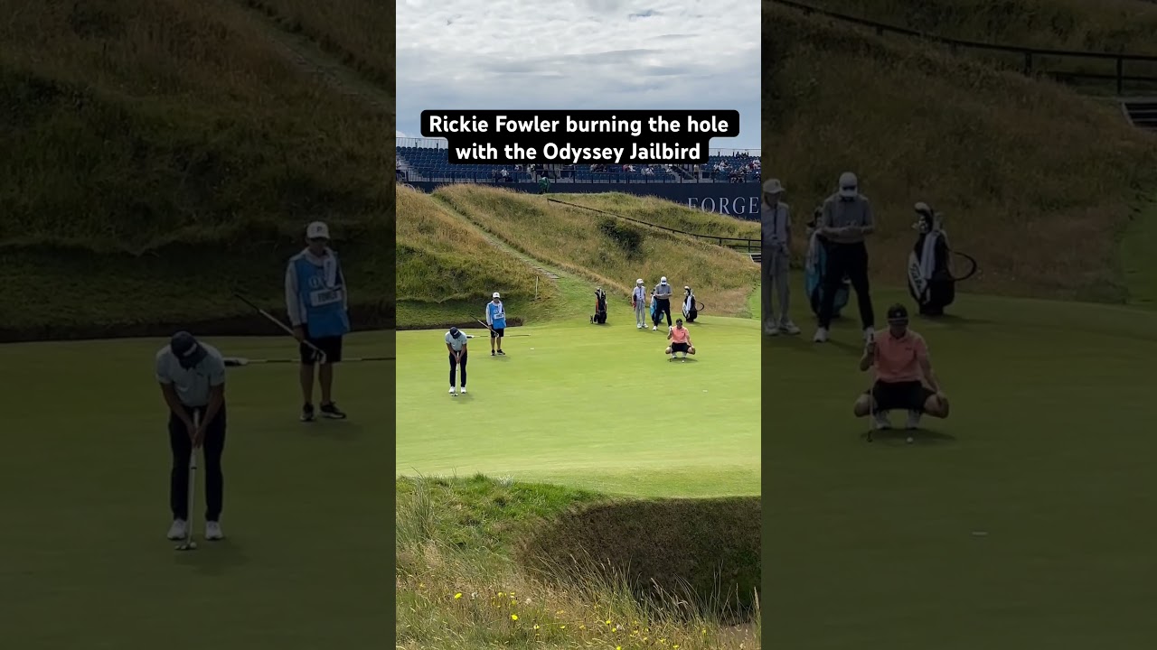 So close by Rickie Fowler at Royal Troon #theopen