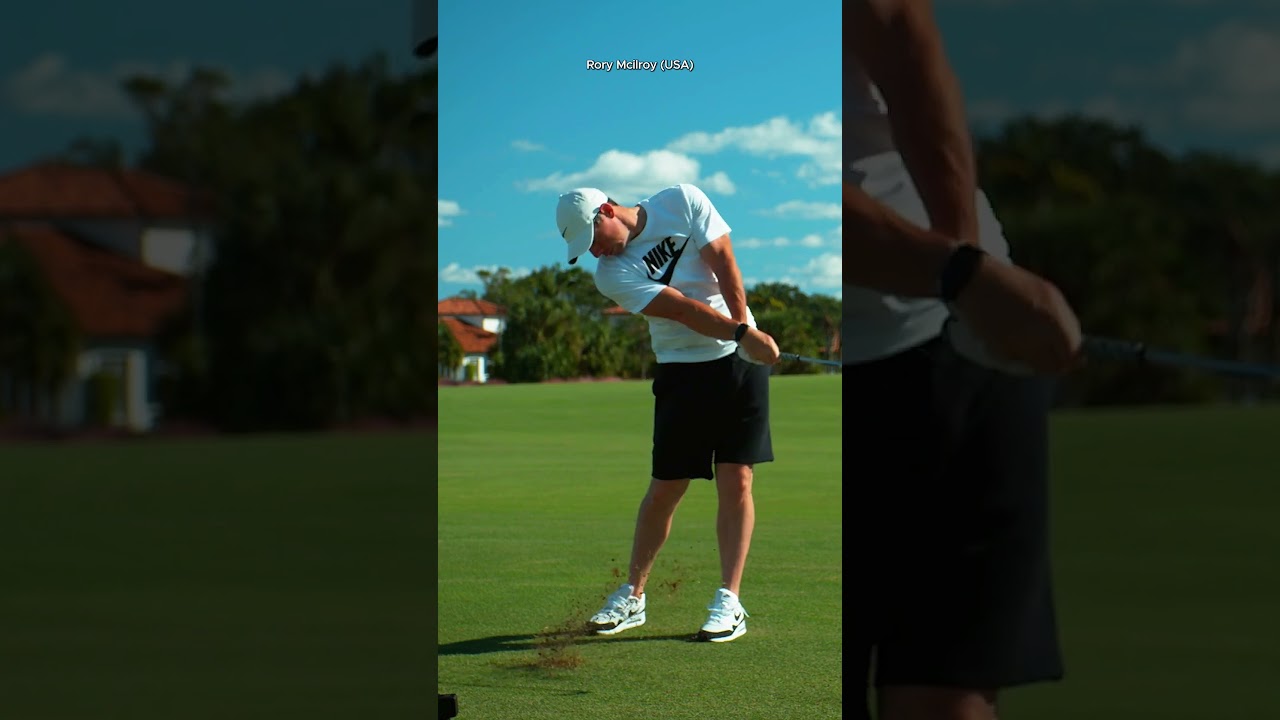 ⛳Rory Mcilroy's elaborate shot slow-mo | 로리 맥길로이의 정교한 아이언 슬로우 모션