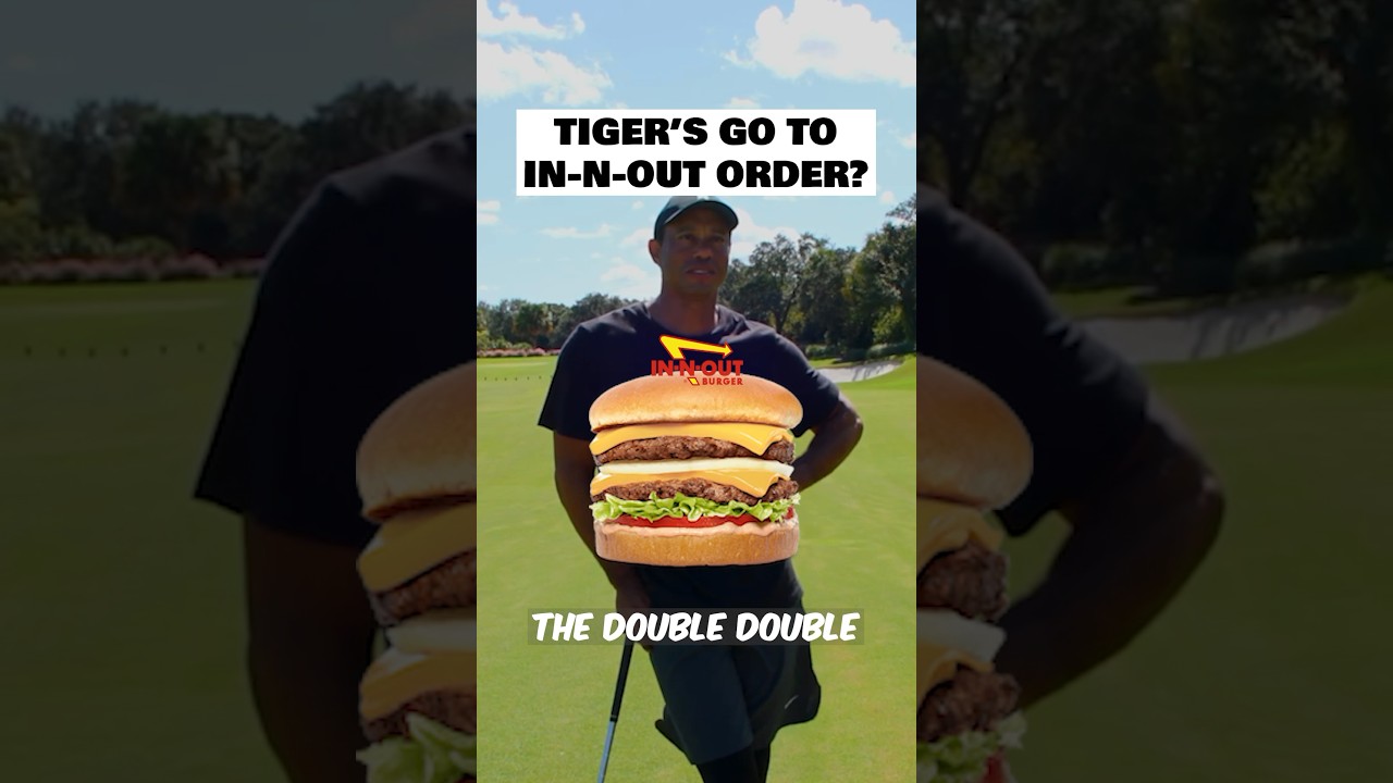 I cooked for Tiger Woods 👨‍🍳 #golf #shorts #cooking