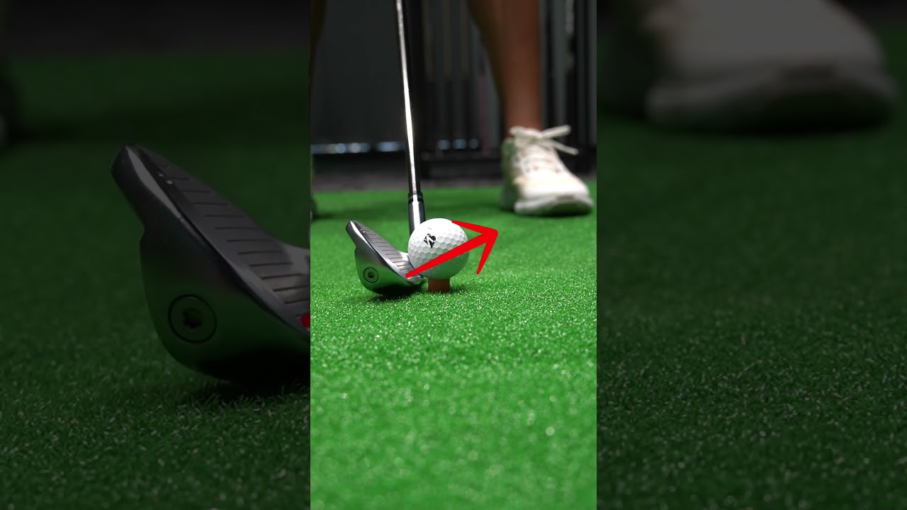 正しいアイアンの当て方