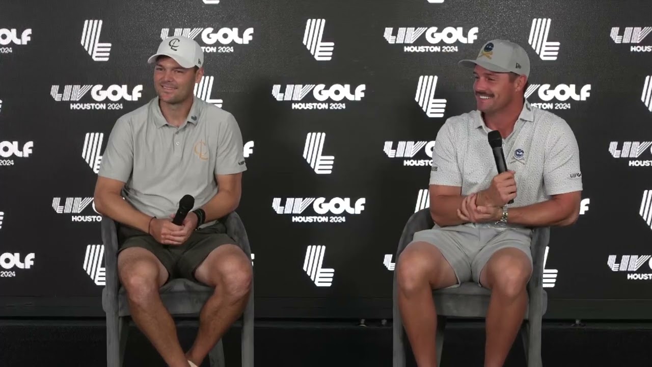 Bryson DeChambeau & Martin Kaymer Wednesday Press Conference 2024 LIV Golf Houston