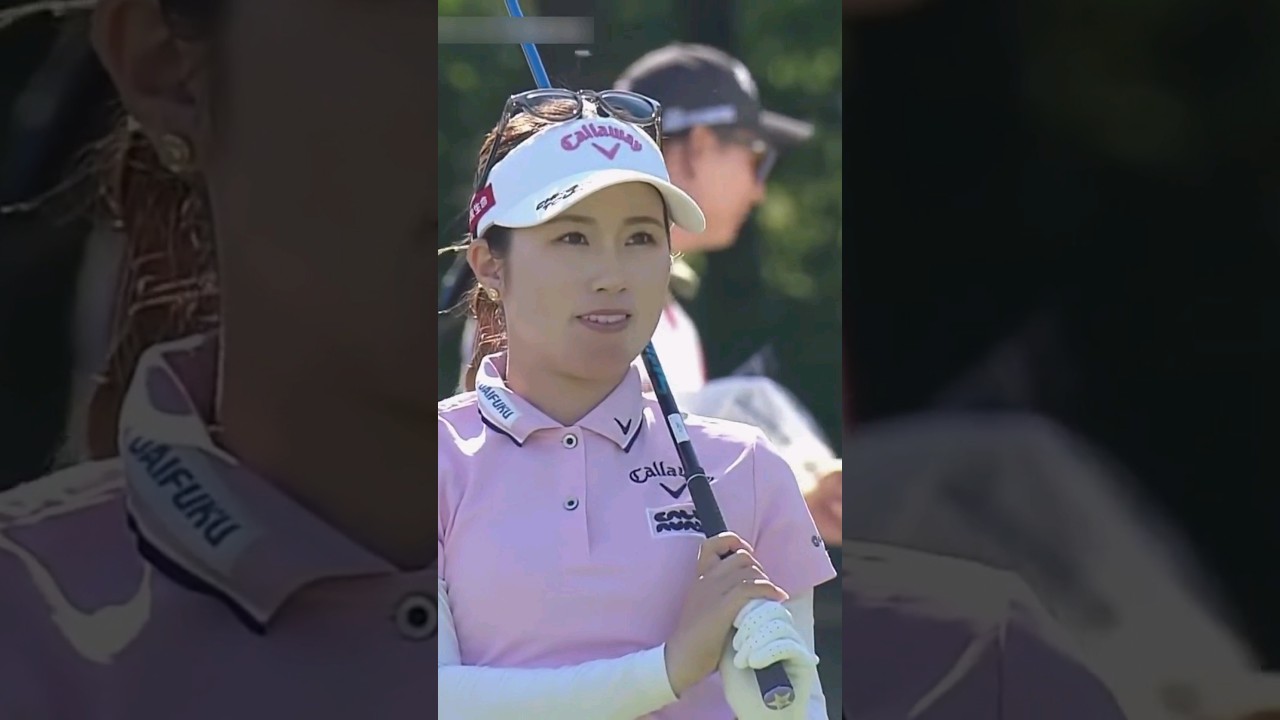 西村優菜 とにかく可愛い西村プロ 【女子プロゴルフ】#shorts