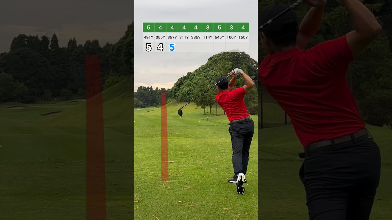 4H-6H【丸の内倶楽部】70台レフティのラウンド動画。#lefty#shots