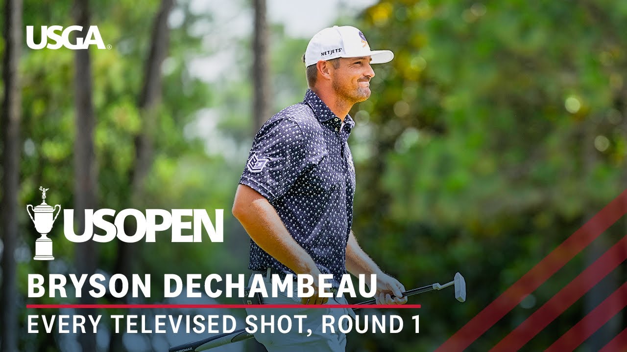 2024 U.S. Open Highlights: Bryson DeChambeau, Round 1 | Every Televised Shot