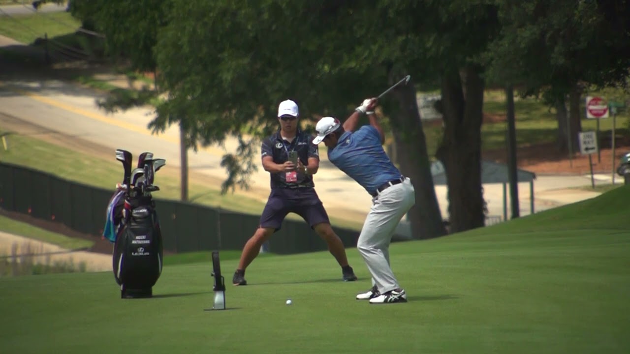 最新スイングのスロー映像も！ 【松山英樹】プレーオフシリーズ最終戦「ツアー選手権」練習ラウンド