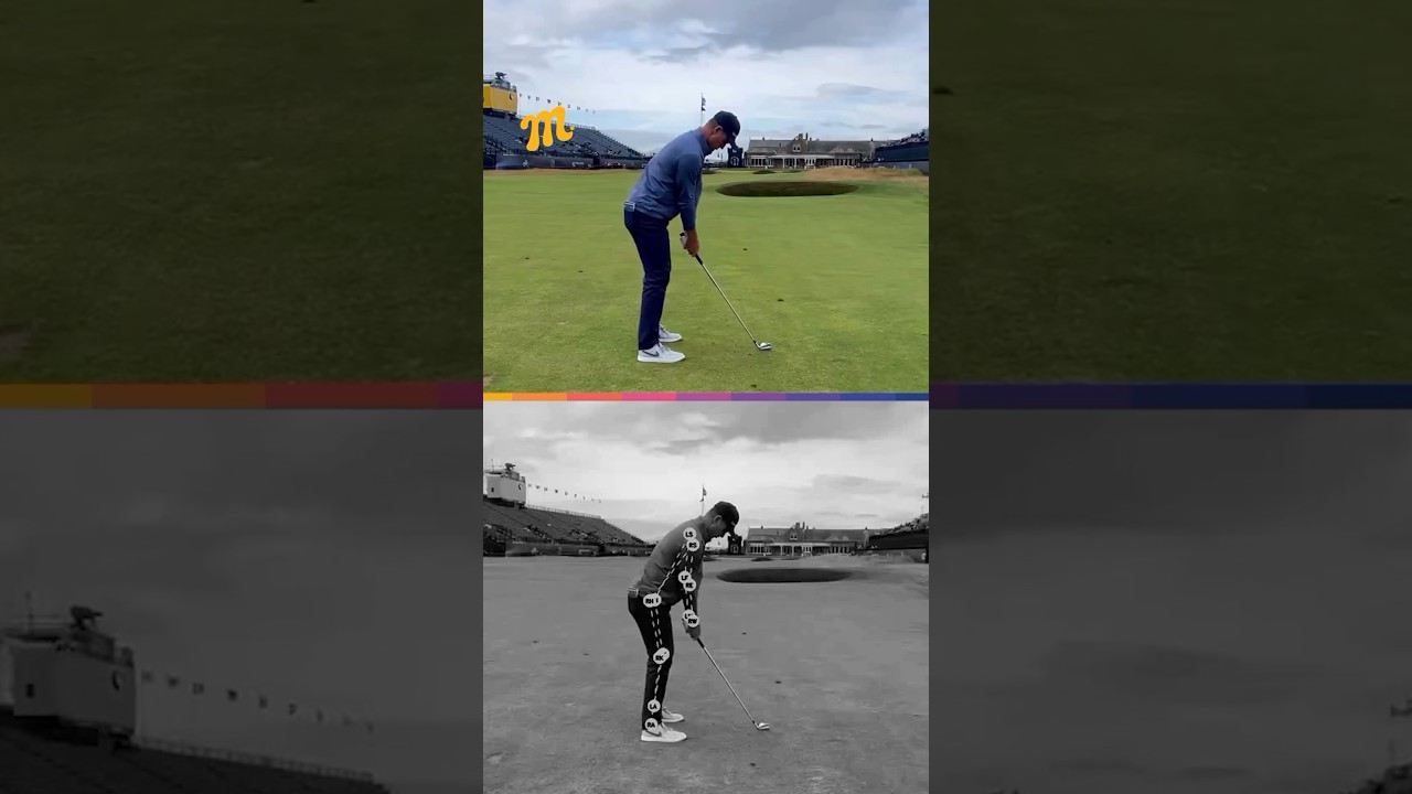 It doesn't get much more on-plane than this from Justin Rose!