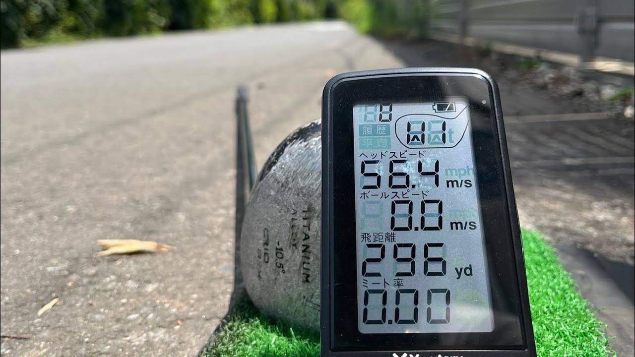 ダフれないスイングはヘッドスピード爆上がりになる！