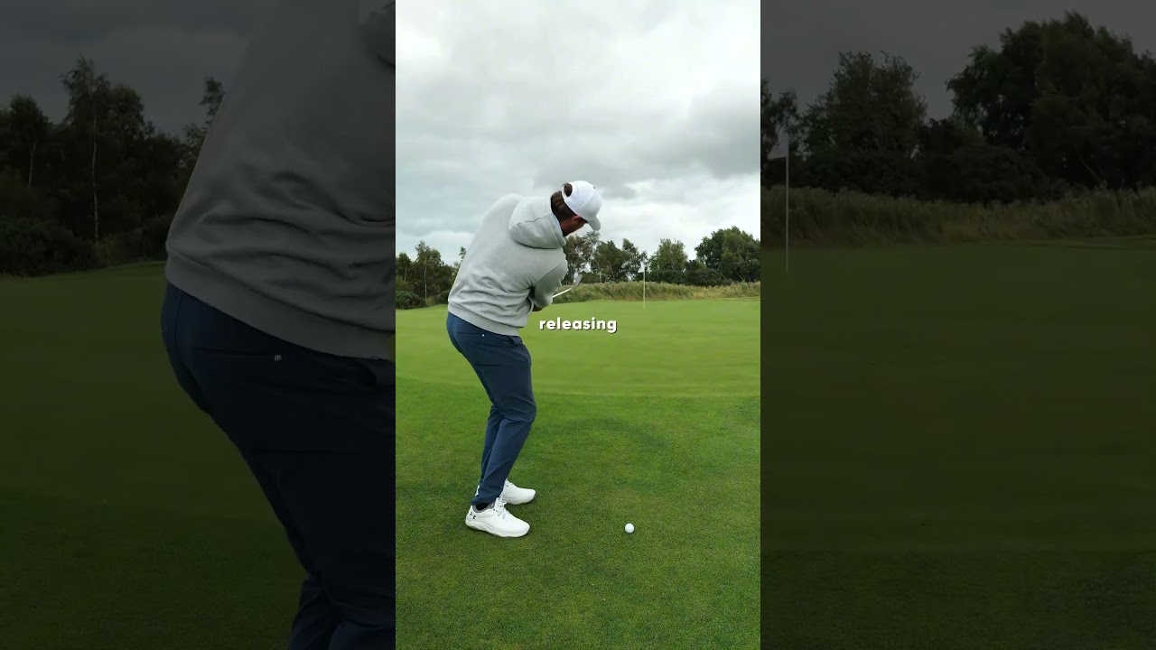 Hit wedges like Tiger! #hookspin #golf