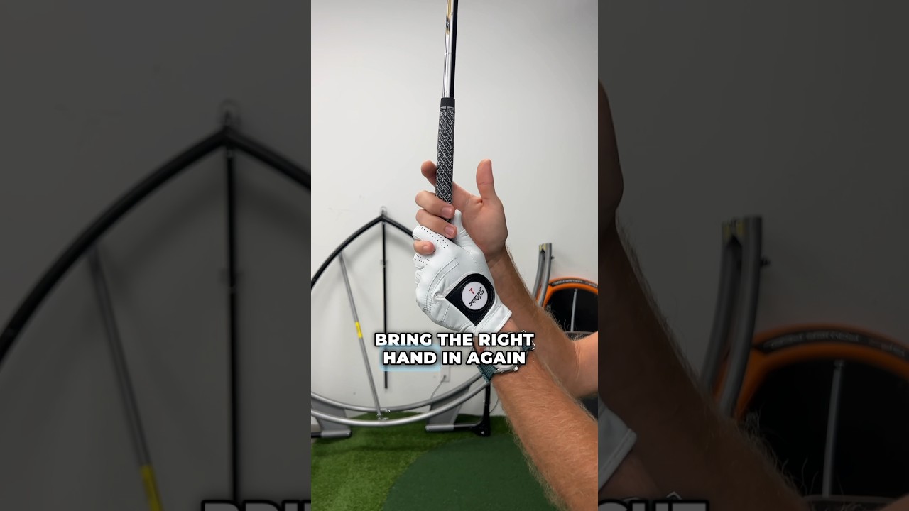How to grip a golf club 🤔 Adam Scott’s SECRET drill 🤯 #golf #golftips #golflesson