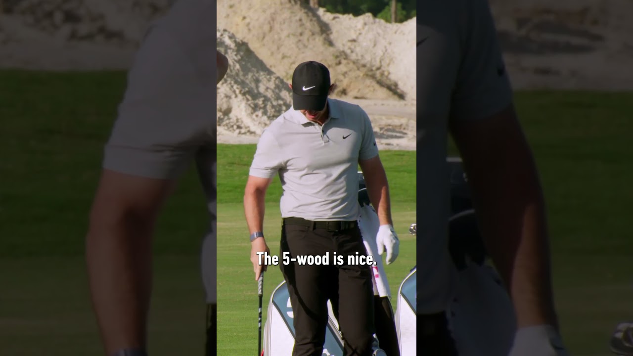 "Oh, these are nice." Rory McIlroy Tests a 5-Wood | TaylorMade Golf